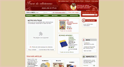 Desktop Screenshot of bourseducollectionneur.com